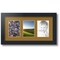 ArtToFrames Collage Photo Picture Frame with 3 - 3.5x5 inch Openings, Framed in Black with Over 62 Mat Color Options and Regular Glass (CSM-3926-29)